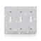 Gaocai 1 Pcs Shiny Silver Rhinestones Outlet Covers Switch Plate Covers Decorative Rhinestones Light Switch Cover 3 Gang Switch Plates And Outlet Cove