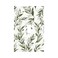 Yamxbfa Green White Eucalyptus Olive Leaf 1 Gang Light Switch Cover Decorative Sage Floral Single Toggle Wall Plate Switchcovers Electrical Switchplate Home Decor for Bathroom Living Room Decorate