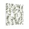 Yamxbfa Green White Eucalyptus Olive Leaf Double Toggle Light Switch Cover Decorative Sage Floral 2 Gang Wall Plate Electrical Faceplate Switchplate for Farmhouse Bathroom Bedroom Living Room Decor