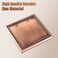 Henne Bery Sunken Pearls Heavy Duty Decorative Wall Plate Switch Plate Outlet Cover Double Blank Antique Copper