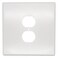 Skillflex Jumbo Over Sized Paintable Wall Plate Duplex Outlet 1