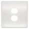 Skillflex Jumbo Over Sized Paintable Wall Plate Duplex Outlet 1