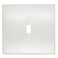 Skillflex Jumbo Over Sized Wall Plate Polycarbonate Paintable Switch or Outlet Cover 1 Toggle