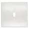 Skillflex Jumbo Over Sized Wall Plate Polycarbonate Paintable Switch or Outlet Cover 1 Toggle