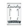 Gianlaima Laundry Room Decor Print Light Switch Plate Cover Plastic Wall Plates Single Gang Rocker