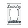 Gianlaima Laundry Room Decor Print Light Switch Plate Cover Plastic Wall Plates Single Gang Rocker