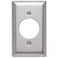 Legrand Pass Seymour SS720CC15 Stainless Steel Type 302304 Wall Plate 1 Gang One Power Outlet Opening 15938 Hole Stainless 1 Count