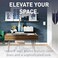 Pass & Legrand radiant Screwless Wall Plates for Decorator Rocker Outlets 2Gang White RWP262WCC6