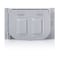 Leviton Cover 1Gang for Decora GFCI Duplex or Single Receptacle Includes Inserts Horizontal Mount Metal Enclosure WM1HGY Weatherproof Gray