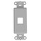 Leviton QuickPort Decora Insert 1Port 41641GY Grey