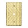 LIDER 0406 Diameter Hole Phone Cable Metal Wall Plate Outlet Cover Corrosion Resistant MidSize 1Gang 488 x 311 Steel Hammered Brass 1Pack