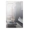 LIDER Blank Wall Plate Temperature and Impact Resistant Reflective Screwless Cover Modern Decoration Upgrade MidSize 1Gang 488 x 311 Acrylic Mirror Glass Silver 1Pack