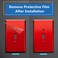 LIDER Toggle Switch Wall Plate Mirrored Light Switch Plate Plexiglass Switch Cover Mirrorlike Reflective Finish Modern Upgrade Oversized 1Gang 525 x 344 Acrylic Mirror Glass Red 1Pack