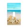 HUAYEWM Light Switch Cover Seashells On The Beach Wall Plates 1Gang Single Toggle 45 X 276 Inch 1 Pack