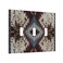 Lolreai LOLREAI Decorative Light Switch Cover Plate Aztec Indian Western Highland Cowhide Texture 3 Gang Wall Plate Switch Plate Covers Triple Toggle Jumbo Electrical Faceplate for Farmhouse Decor