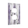 Lolreai LOLREAI Decorative Outlet Covers Rustic White Purple Daisy Floral Flower 1 Gang Wall Plate Receptacle Duplex Light Switch Cover Plate Single Dual Plug Covers Electrical Switchplate Faceplate