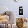 Lothee Metal Bear Switch Cover Moose Tree Mountain Elk Black Light Plate Forest Outlet Cover Toggle Switch Wall Plate Cover for Home BedroomSingle Gang Toggle