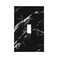 GSRLOD Luxury Natural Modern Abstract Black White Grey Marble Art Texture Patterns Decorative Single Toggle Device Decorator Outlet Light Switch Wall Plate Cover 1Gang Electrical Oversized Faceplate C