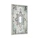Yamxbfa Madison Collection Cream Blue Boho Chic Medallion Single Toggle Light Switch Covers Decorative 1 Gang Wall Plates Cover Electrical Device Switchplate Faceplate for Farmhouse Bathroom