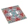 Wpshijia Mandala Flower Bohemian Hippie Red Floral Light Switch Cover Decorative 2 Gang Wall Plate Double Toggle Electrical Switchplate Faceplate for Bathroom Home Living Room Decor
