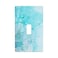 WOFOLE Marble Light Switch Cover Wall Plate Blue Green Single Toggle Light Switch Covers 1 Gang Switch Plate Covers Wall Plates Decorative for Kitchen Bedroom Living Room 45 x 276