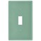 Pfrewn Matte Finish Toggle Light Switch Wall Plate Cover Electrical Outlet Size 1 Gang 29 x 46 Simple Living Room Bathroom Decor Sage Green