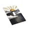 Spshian Mid Century Abstract Boho Gold Sun Sunrise 1 Gang Light Switch Cover Decorative Single Toggle Wall Plate Switchcovers Electrical Switchplate for Bathroom Living Room Decor