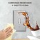 MLLIZH 6Pack Single Toggle 1Gang Wall Switch Plate Cover Stainless Steel Light Switch Covers Brushed Finish Silver