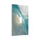 Xuejiaku Modern Abstract Turquoise Blue Teal Marble 1 Gang Light Switch Covers Decorative Single Toggle Wall Plate Switchcover Electrical Switchplate for Bathroom Bedroom Kitchen Decor