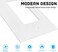 MLLIZH Modern Decorative Wall Plate Retro Wood Grain design Switch Cover Outlet Cover for Light Switch Smart Switch Dimmer GFCI USB Outlet 4 Pack Single Decorator