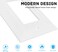 MLLIZH Modern Decorative Wall Plate Retro Wood Grain design Switch Cover Outlet Cover for Light Switch Smart Switch Dimmer GFCI USB Outlet 4 Pack Single Decorator