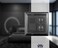 Monarch Abode 19164 Double Switch Architectural Rocker Duplex Combination Aluminum Decorative Wall Plate Switch Plate Outlet Cover 2Gang Matte Black