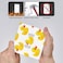 Moslion Duck Toy Double Toggle Wall Plate Cute Animal Shower Ducks 2Gang Light Plug Protector Device Mount Cover Living Room Bedroom