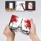 Moslion Paris Eiffel Tower 3 Gang Light Switch Cover Red Maple Leaf France Street Triple Toggle Wall Plate Outlet for Kitchen Bathroom Men Women