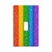Moslion Rainbow Shine 1Gang Toggle Wall Plate Colorful Sparkle Confetti Glitter Bling Light Switch Plug Covers Home Kitchen Bathroom Bedroom Decor
