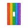 Moslion Rainbow Shine 1Gang Toggle Wall Plate Colorful Sparkle Confetti Glitter Bling Light Switch Plug Covers Home Kitchen Bathroom Bedroom Decor