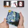 Moslion Starry Night 2Gang Toggle Wall Plate Van Gogh Oil Painting Arts Farmhouse Sky Moon Light Switch Covers For Hotel Office Restaurant