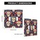 Moslion Tiger Double Toggle Wall Switch Covers Wild Animal Leopard Jungle Palm Tree Green Leaf Brown 2Gang Wall Plate Outlet Plug Covers Light For Kitchen Home Bathroom