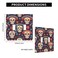 Moslion Tiger Double Toggle Wall Switch Covers Wild Animal Leopard Jungle Palm Tree Green Leaf Brown 2Gang Wall Plate Outlet Plug Covers Light For Kitchen Home Bathroom