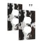 Muzumu MUZUMU Rustic Cowhide Print Duplex Outlet Cover Plate