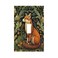 Muzumu MUZUMU Vintage Red Fox Floral Toggle Switch Plate Cover