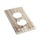 Yamxbfa Nautical Coastal 1 Gang Single Duplex Light Switch Plate Outlet Cover Seashell Fishing Net Ocean Lighthouse Starfish Decorative Wall Plate Switchplate Electrical Faceplate Beach Theme Decor