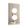 Yamxbfa Nautical Coastal 1 Gang Single Duplex Light Switch Plate Outlet Cover Seashell Fishing Net Ocean Lighthouse Starfish Decorative Wall Plate Switchplate Electrical Faceplate Beach Theme Decor