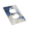 wyehjut Navy Blue Marble Covers Light Switch Cover Decorative 1 Gang Wall Plate Outlet Socket Covers Faceplates for Electrical Outlets Wallpalte Receptacle Switch Plates for Kitchen Home Bathroom Bedr