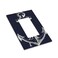 ranedula Navy Blue Nautical Anchor 1 Gang Rocker Light Switch Cover Decorative Outlet Covers Wall Plate Electrical Faceplate Switchplate for Bathroom Home Living Room Decor