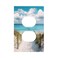 Oilbiexn OILbiexn Outlet Covers Beach Blue Sea Seascape Shoreside Seaside 1 Gang Duplex Light Switch Cover Plate Decorative Wall Plates Electrical Switchplate Socket Covers for Bathroom Bedroom Decor