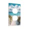 Oilbiexn OILbiexn Outlet Covers Beach Blue Sea Seascape Shoreside Seaside 1 Gang Duplex Light Switch Cover Plate Decorative Wall Plates Electrical Switchplate Socket Covers for Bathroom Bedroom Decor