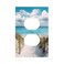 Oilbiexn OILbiexn Outlet Covers Beach Blue Sea Seascape Shoreside Seaside 1 Gang Duplex Light Switch Cover Plate Decorative Wall Plates Electrical Switchplate Socket Covers for Bathroom Bedroom Decor
