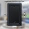OKAWYC Single Blank Light Switch Cover Adler Metal Wall Plate 4Pack Black 1 Gang Light Switch Cover Outlet Cover Decorative Wallplate Durable