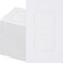Wakhow Outlet Insulators Draft Sealers 100 Pack Winter Electrical Outlet Insulation Pads EVA Foam Gasket for Wall Light Switch Socket Cover Compatible with Duplex Toggle Rocker Wall Plate Openings